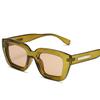 Retro Square Frame Sunglasses Fashion Sun Glasses UV400 Eyeglasses Sunscreen Sunglasses Traver Shades Glasses
