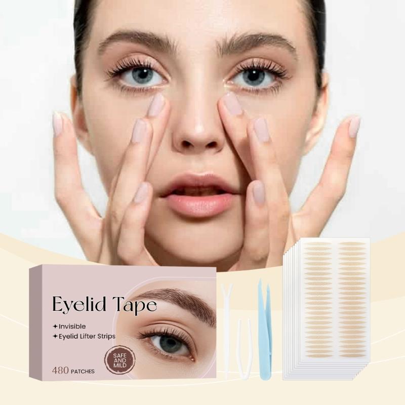 Seamless Double Eyelid Strips With Airflow Materials Not Adhesive Needed For Sensitives Skin Daily Use