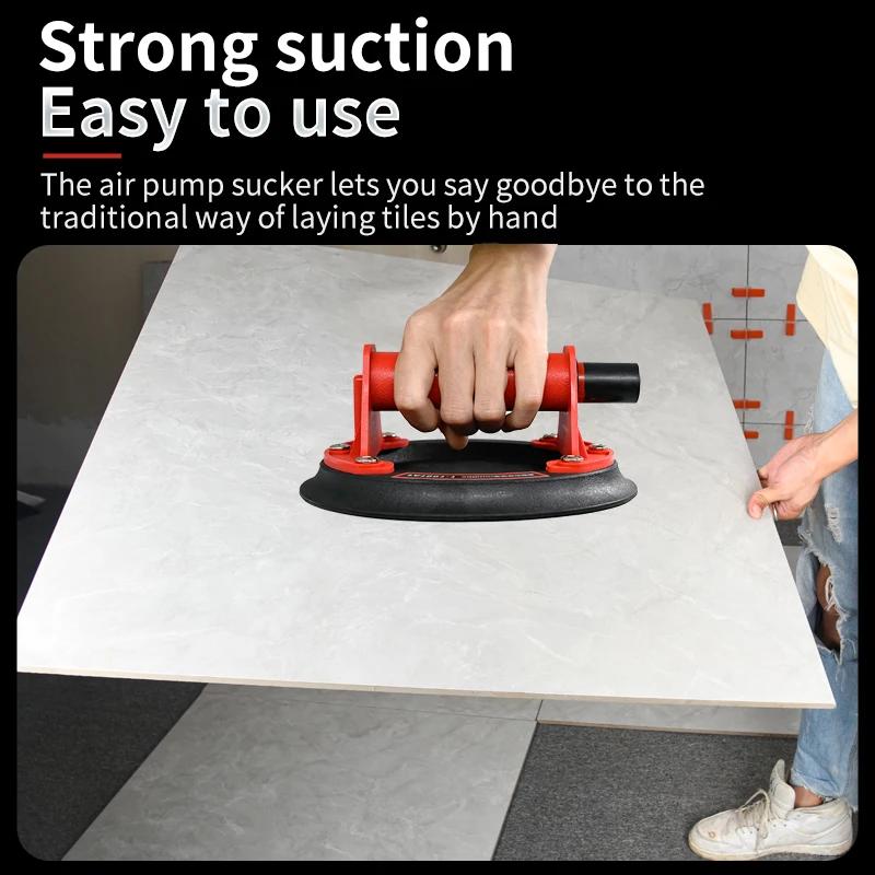 Hot Sell 8 Inch 200 Kg Vacuum Suction Cups PowerfulHeavy-Duty Hand Pump Sucker Lifted Magnets Handling Tools Suction Cups