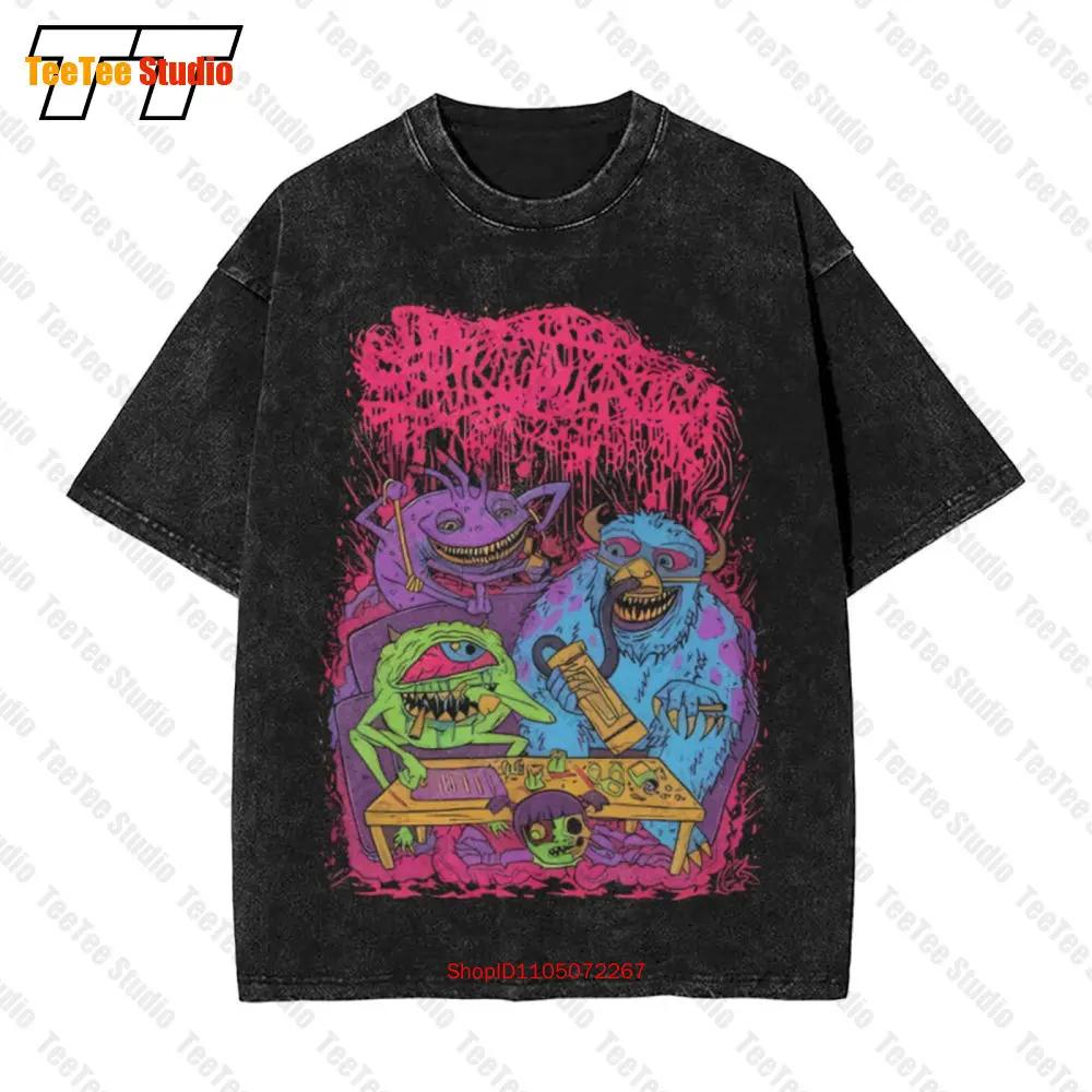 Sanguisugabogg Vintage Oversized T-Shirt Metal American Death Band S 5Xl 338U