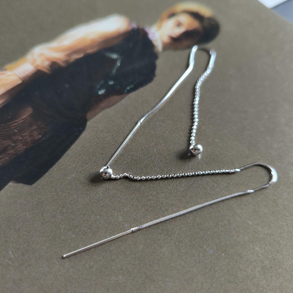 Silver Earrings Without Stones (2215400)