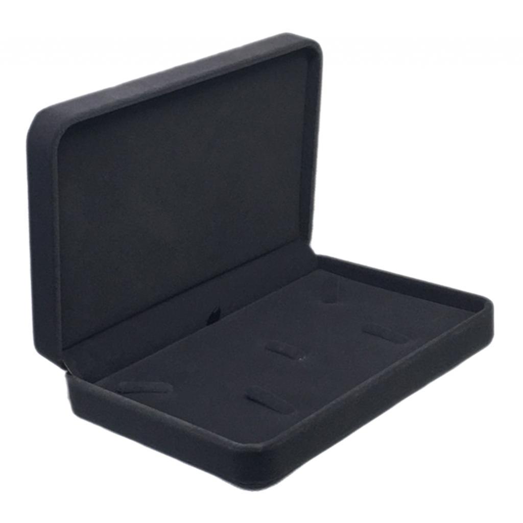 Samt Schmuckset Boxen Tablett Reise Halskette Aufbewahrung Vitrine Rot