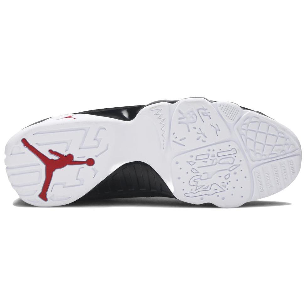 New Jordan 9 Retro White Black Red 2010 302370-102
