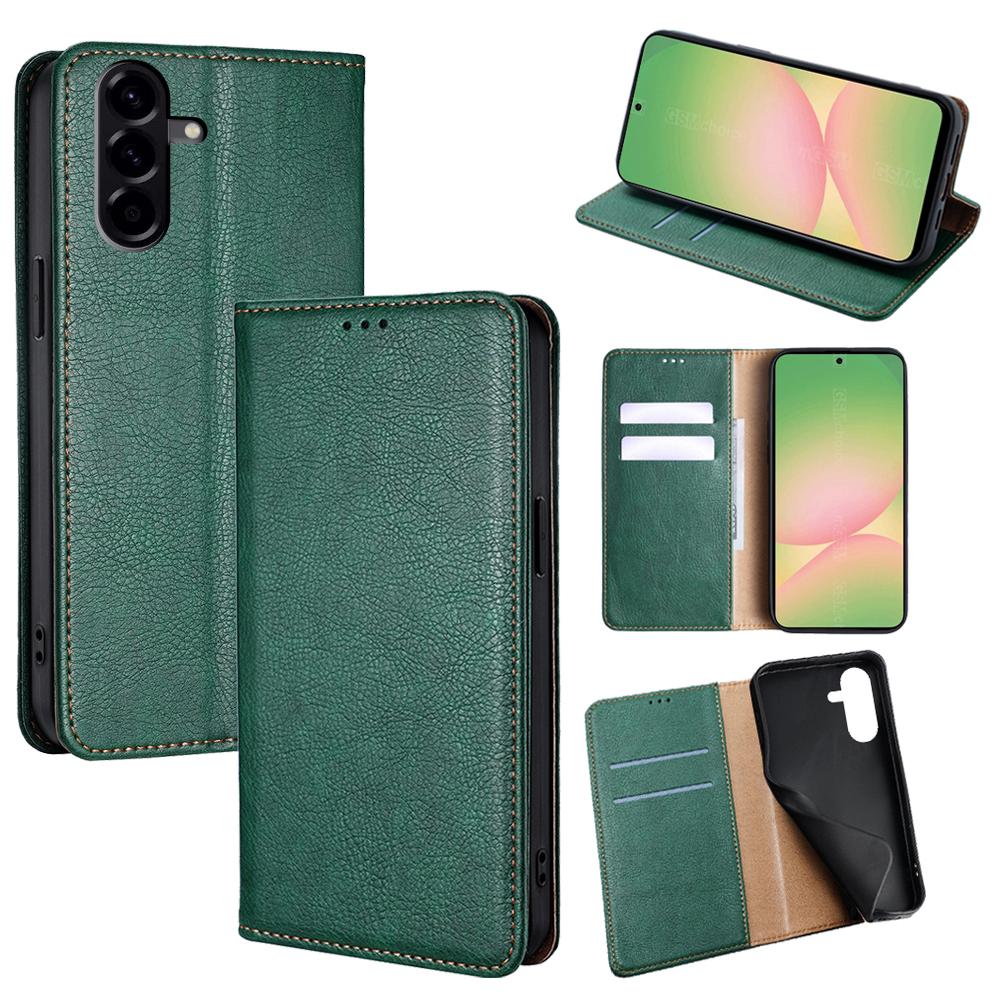 For Samsung Galaxy A56 5G Case Wallet PU Leather Magnetic Auto-Absorbed Phone Cover