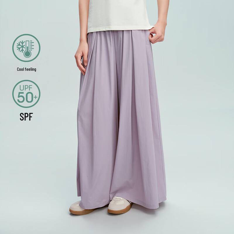 Champion Women s SPF50+ Cooling Relaxed Wide-Leg Pants L