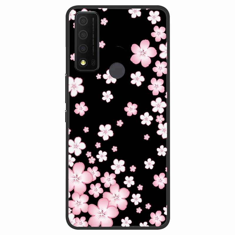 For TCL 30 XE 5G Case Marble Cat Soft Silicone Back Case for TCL 30 XL 30V 5G Phone Cover TCL30 XE T767W 30XE 5G Coque Funda Bag