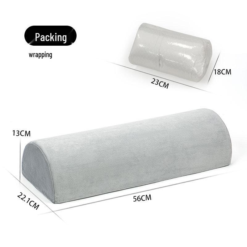 Ergonomic Half-Cylinder Cervical Pillow for Neck Support and Traction