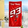 Marc Mrquez Customized Name Beach Towel Super Soft Microfiber Quickdry Fabric Suitable For Sports Travel Swimming Yoga Bathroom Beach And Pool
