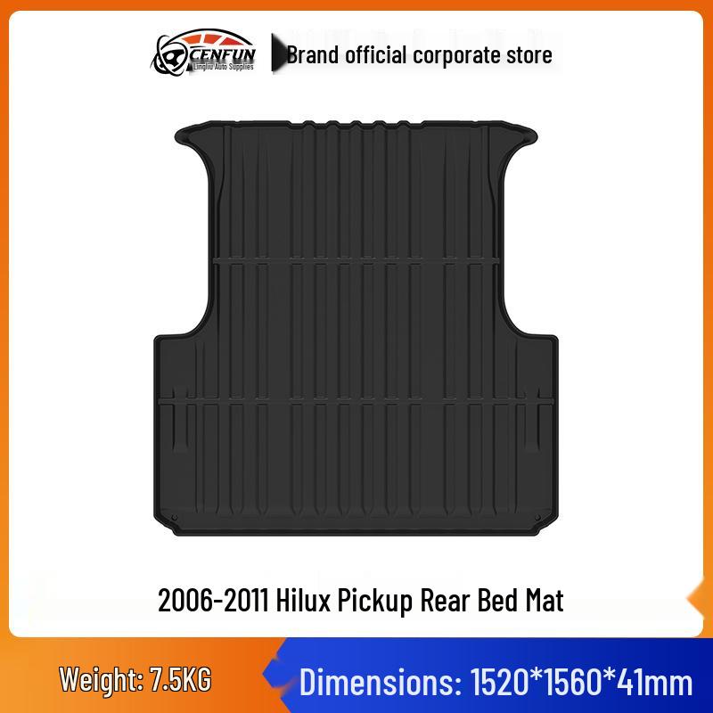 Toyota Hilux/Tundra/Tacoma Truck Bed & Tailgate Waterproof Wear-Resistant Mat