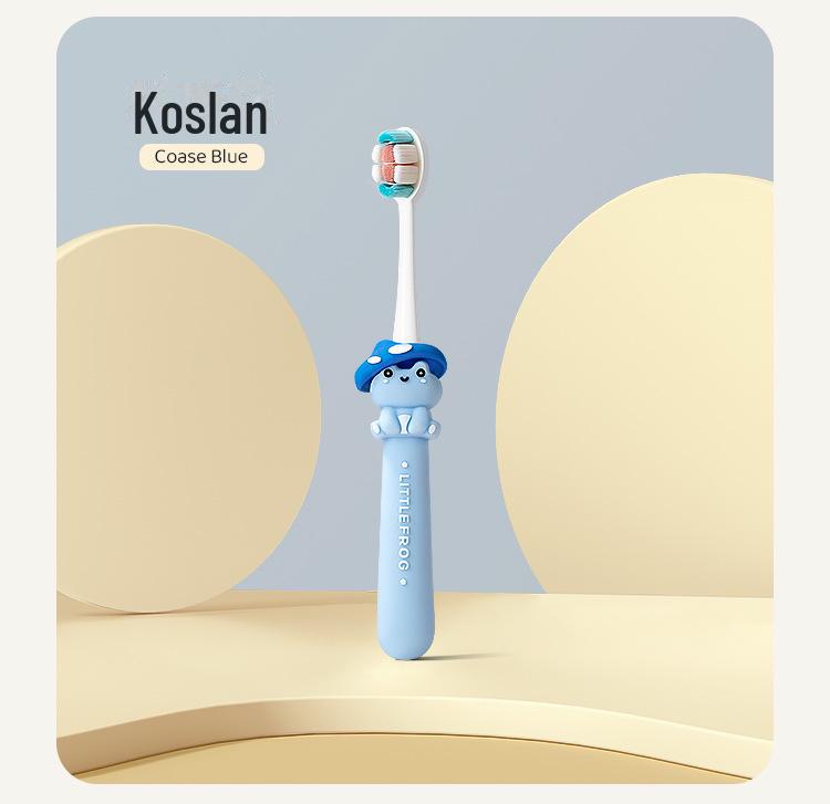 Dětský kreslený zubní kartáček s měkkými štětinami (Věk 3-12)