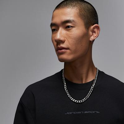 Jordan Sport Sweatshirts Men's Black/Dark Gray Crew Neck Moderate Othe