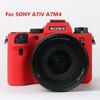 Silicone Case Cover Camera Bag for Sony A7IV A7M4 A7c A7R A7 A7S Mark III IV A7SIII A7III A7RIII A7RIV