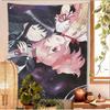 Anime Tapestry, A-Akemi Anime Wall Art, Aesthetic Decor for Bedroom, Dorm, Living Room