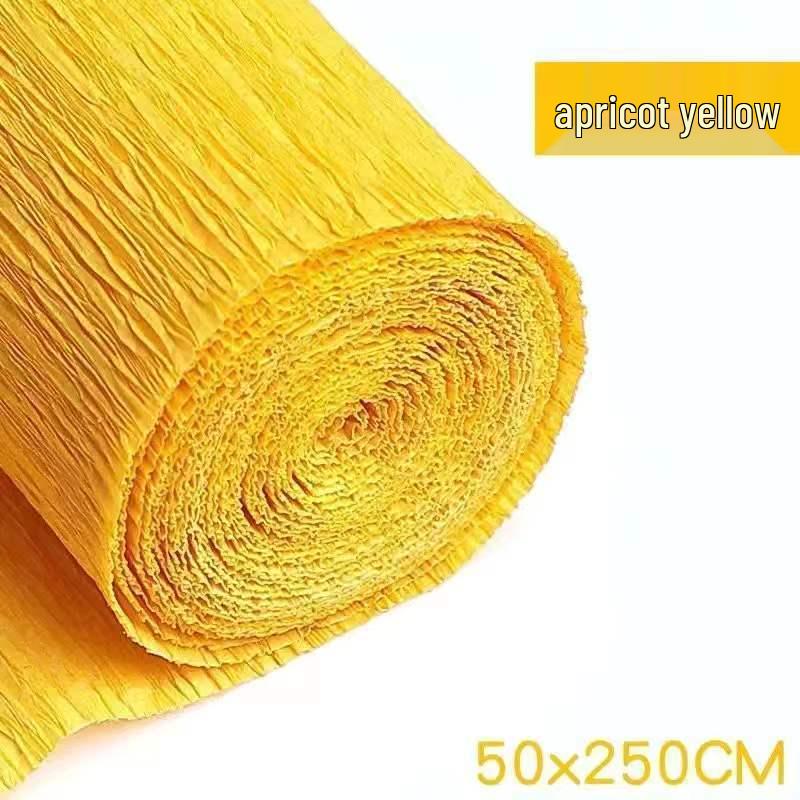 Thickened Colored Crepe Paper for DIY Rose Origami and Kindergarten Crafts