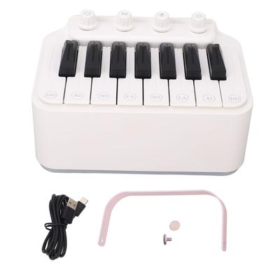 Electronic Piano Drum Rechargeable Portable BT Speaker with RGB Ambient Light Musical Instrument