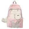 Schoolbag student cute schoolbag girls new large capacity backpack high school students junior high school students small fresh backpack