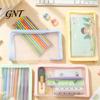 Waterproof Document Organizer A6 Bag, Smooth Zipper Durable Pencil Case, Multipurpose Small Item Transparent PP for Stationery Receipts And