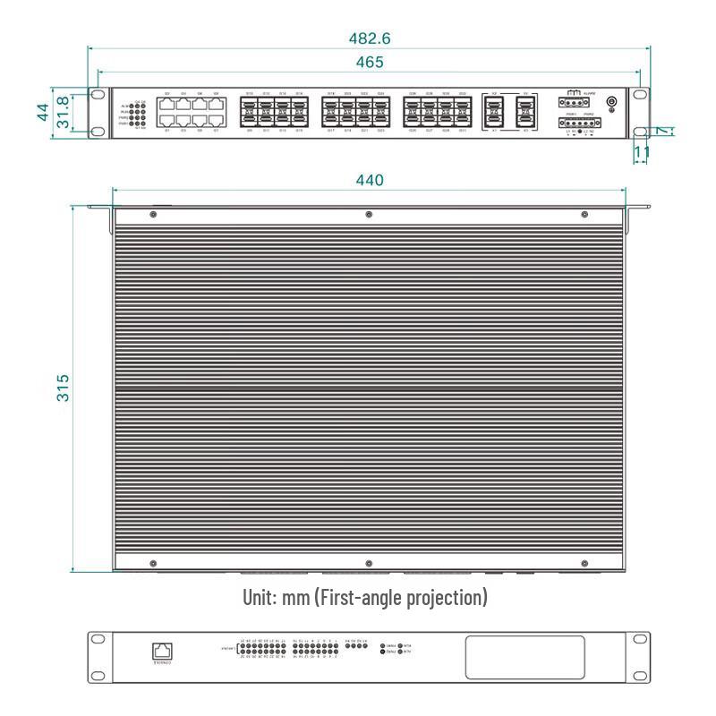 Maiwei TSN Gigabit/10G Managed Industrial Switch