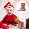 Cartoon Little Red Dog Santa Mailbox Villages Sets Christmas Mailbox Living Room Bedroom Tabletop Figurine Village Accessories