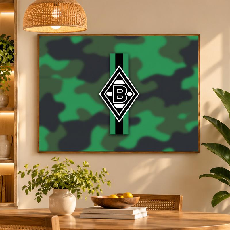 5D Diamond Painting Borussia Mönchengladbach DIY Full Drill Diamond Art Kit Home Decoration