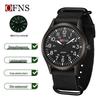OFNS Unisex Quartz Exam Watch: Simple, Waterproof, Calendar, Fluorescent.