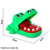 Children's Crocodile Bite Finger Toy Keychain - Cartoon Mini Game Pendant