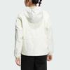 Adidas Fashionable Simple Warm Loose Hooded Jacket Women Jackets Han-Jade-White Black JZ4151