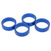 4 Pcs Aluminium Alloy   Headset Pad Bike Handlebar Stem Spacers 28.6x10mmCelsius1.13x0.39in for Mountain Bike Road Bike