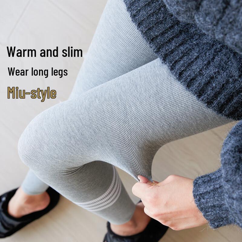 

Женские леггинсы Langsha в тонкую вертикальную полоску, облегающего кроя One Size (130g, 15-25℃)