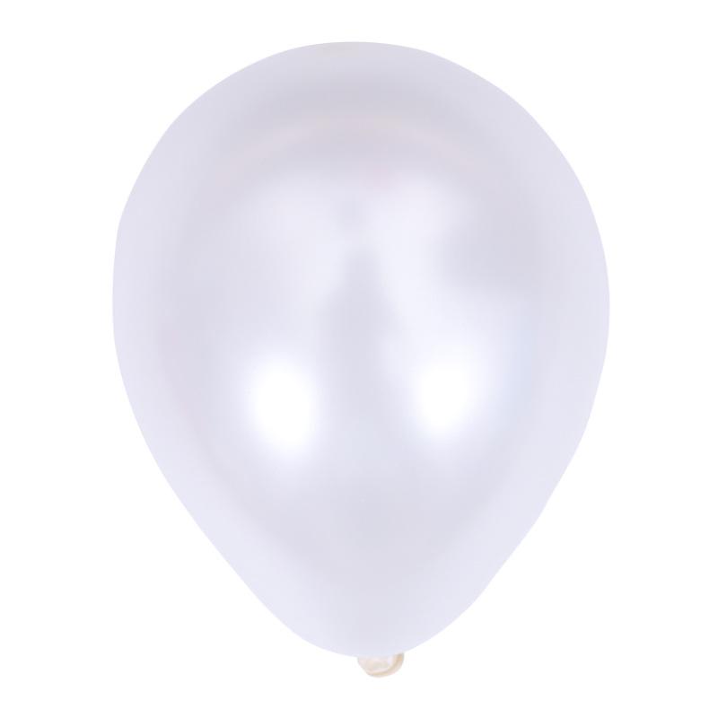 Palloncini in Lattice Rotondi Perlescenti da 5 Pollici per Matrimoni, 200 Pezzi per Confezione