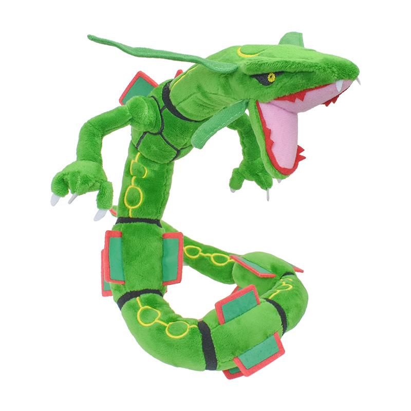 Rayquaza Dragon Green Cotton Soft Stuffed Anime Collectible Plush Toys Gift for Kid 30 Inch
