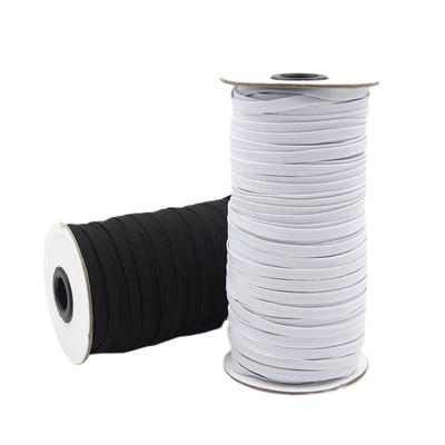 Weiß/Schwarz Hochelastisches Nähgummiband Fiat Gummiband Taillenband Stretchseil Elastisches Band
