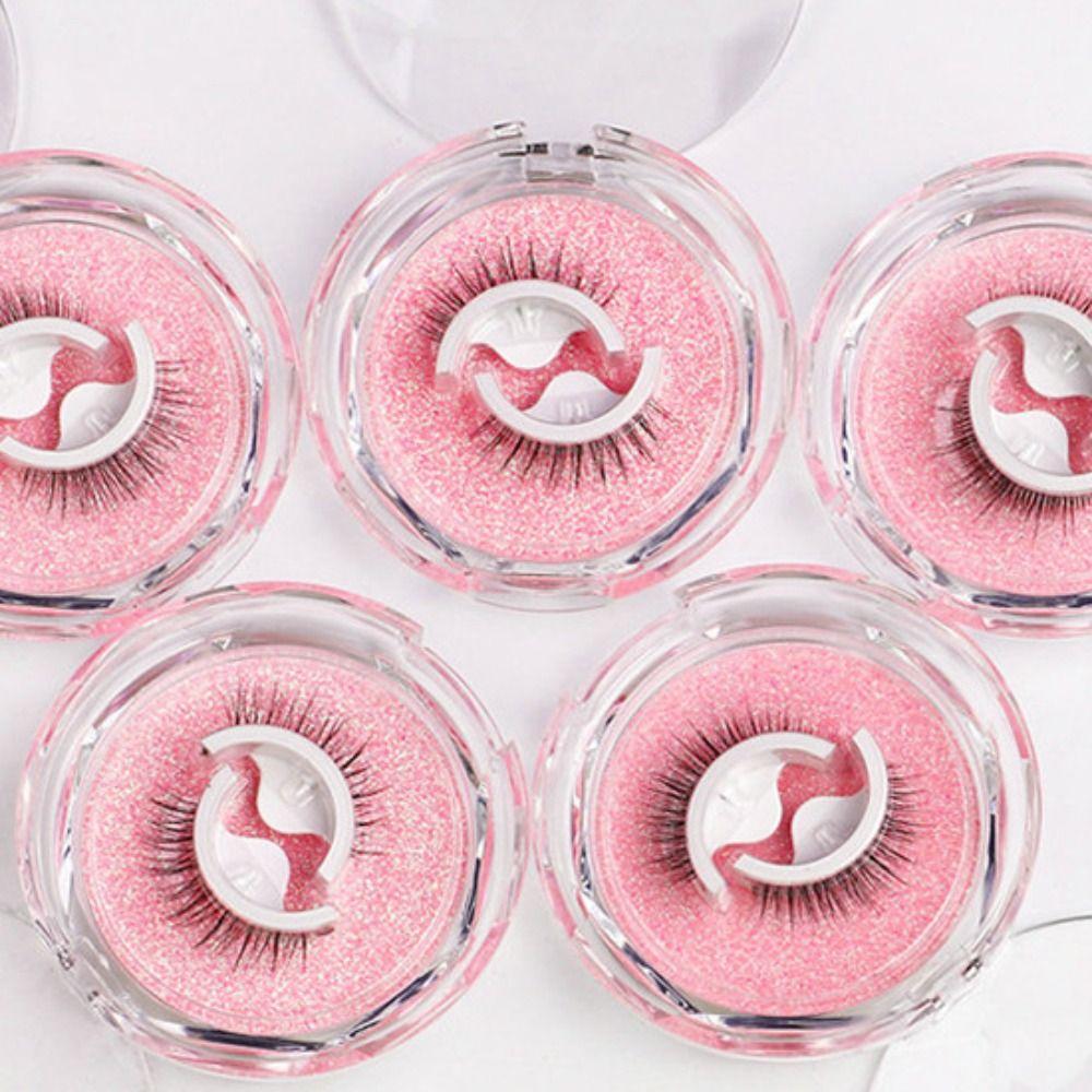 Long Lasting Glue Free False Eyelashes Makeup False Eyelash Clusters  Makeup Tools
