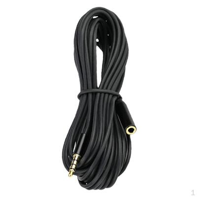 3,5mm zu TRS Audio Verlängerung Kabel Anschluss Draht 6 meter/8 Handy, Mikrofon, Computer