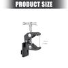 V Shaped Adjustable Aluminum Alloy Clamp For Woodworking Metalworking Electronics With Secure Grip Accent