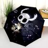 Mystic Gourd Lanterns Glow Folding Umbrella Durable Portable Umbrella Three Folds Sun Umbrella