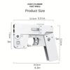 Folding Phone Shape Pistol Gun Toy Soft Bullet Shell Eject Joke Fun 12 pro mox Birthday Prank Gifts for Boys