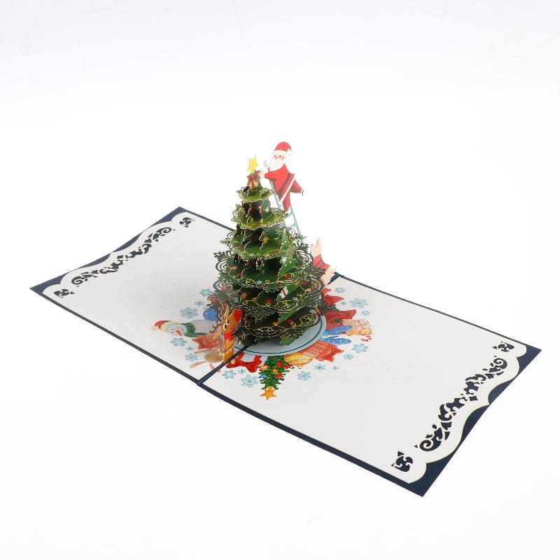Christmas 3D Santa Claus Decorative Card | Perfect For Festive Occasions | Great Gift For Parents, Siblings, Teachers Classmates