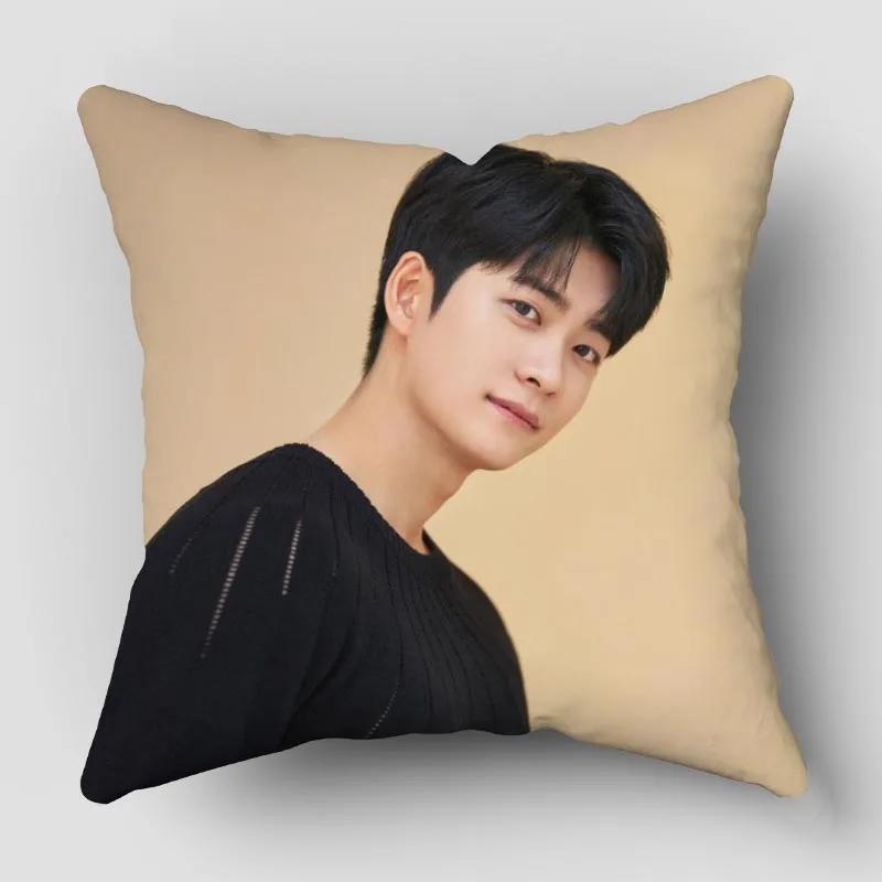 Kang Tae Oh Kpop Band Pillow Case Satin Fabric Pillowcase Decorative Pillow Cover Wedding Decorative 0421