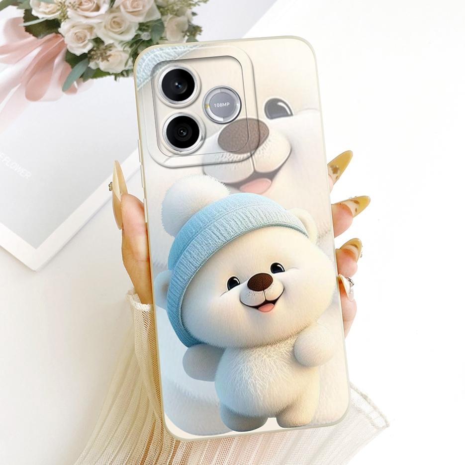 For Honor 600 Lite Case LNA-NX1 Cute Funny Cartoon Cover Shockproof Soft Silicone Case For Honor 500 Smart Honor600 Lite 5G Bags