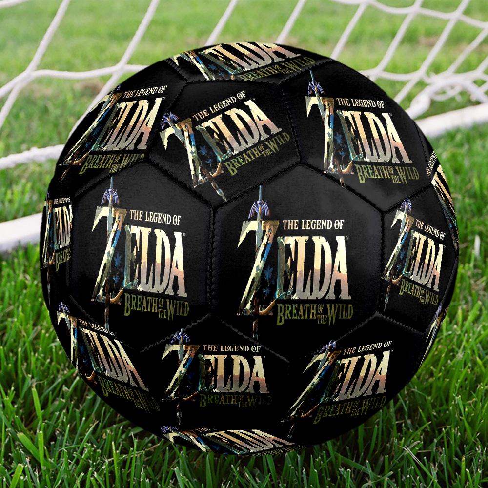 Video games Print Size 5 Soccer Ball, Standard Match Football for Sports Game and Team Practice, Ideal Gift for Soccer Fans