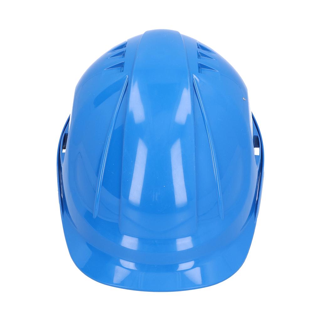 Blue Breathable ABS Hard Hat Adjustable Anti‑Smash Comfortable Helmet for Construction Sites