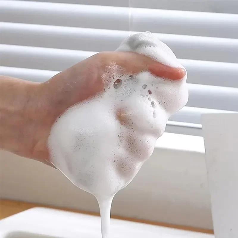 1/50PCS Double-Sided Cleaning Sponges Absorbent Sponges Household Scouring Pads Reusable Kitchen Tableware Cleaning Brushes