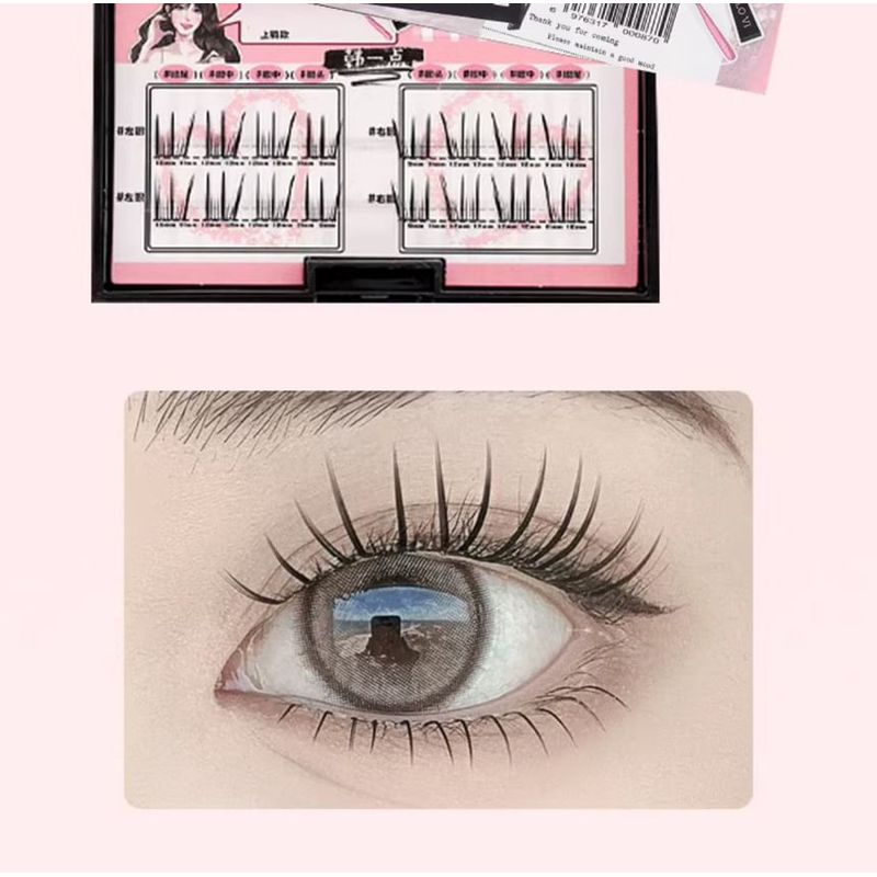 Bonnie Wisp - False Eyelashes Clusters (Various Designs)