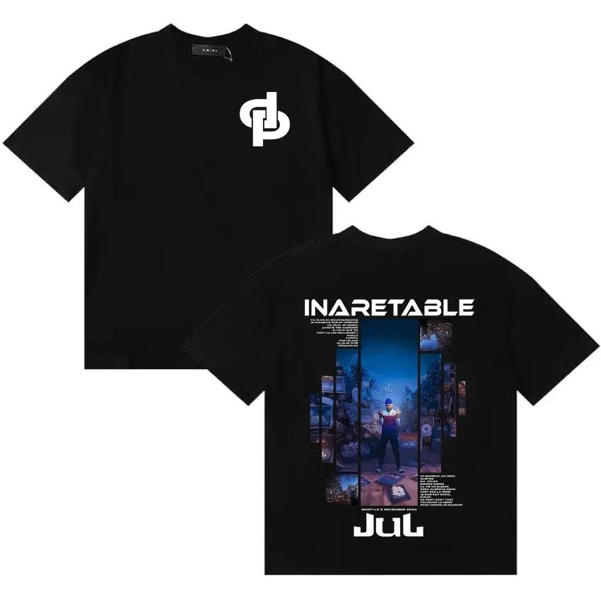 

Unisex Women Summer Fashion Cotton Tshrits Rapper Jul Inarretable Streetwear Tee Oversized Tshrits Harajuku Casual Crewneck T Shirt S