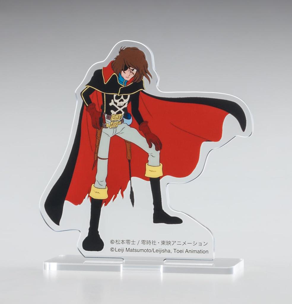 Hasegawa Creator Works Serie Weltraum-Piratenkapitän Harlock Weltraumwolf Harlock Custom mit Acryl-Ständer Maßstab Kunststoffmodellbausatz 64807 SW-190 1/72