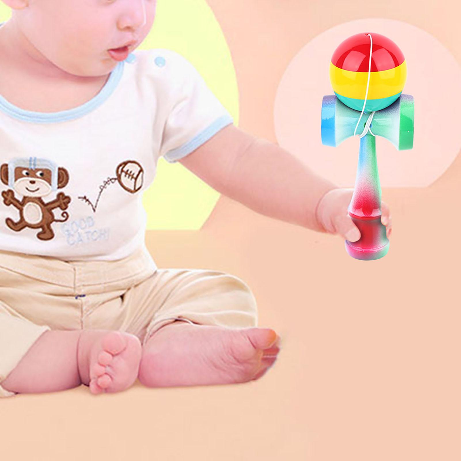 

Японская традиционная игрушка Деревянный расписной мяч Кендама Детская спортивная игра