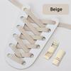 Colorful Magnetic Lock Shoelaces without ties Elastic Laces Sneakers No Tie Shoe laces Kids Adult Wide Shoelace Shoe Accessories