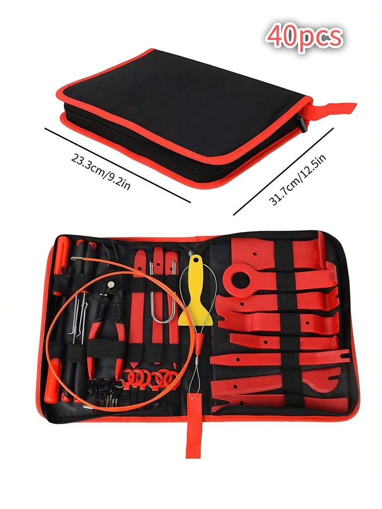 Automotive Disassembly Tool Set – Designed for Safe Removal of Car Plastic Fasteners & Interior Components