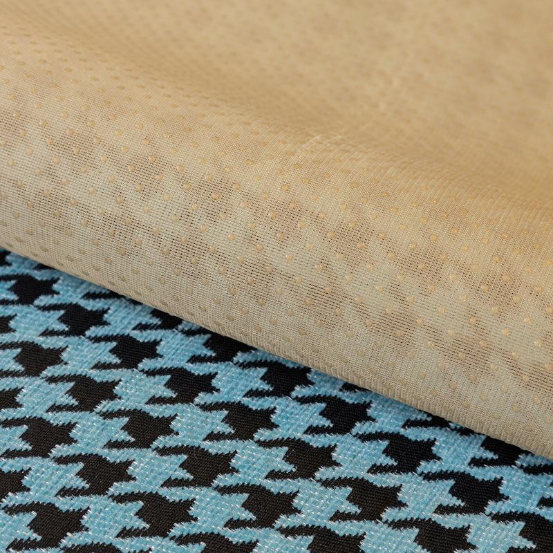 Chenille Houndstooth Sofa Cushion, Universal Anti-slip, Light Luxury Fabric Splicing, Cushion Cover, Cloth Towel for All Seasons